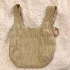 スタジオクリップ　2way 木製リング付き ハンドバッグ