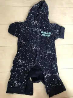 ANAP フードつき ロンパース　70cm