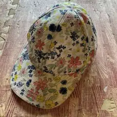 プチバトー　花柄 キャップ 51cm