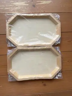 トールペイント素材 プレート 2枚