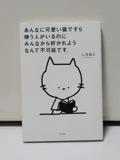 あんなに可愛い猫ですら嫌う人がいるのにみんなから好かれようなんて不可能です。