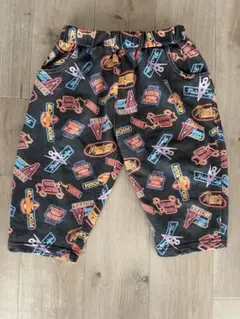 【最終値下げ・美品】Disney Pixar Cars 七分ズボン 100センチ