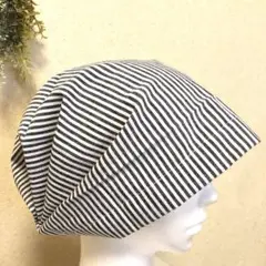 抗がん剤治療　ヘアキャップ　脱毛　ケア帽子　入院　三角巾　厨房　ハンドメイド