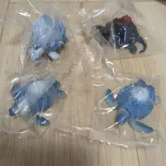 マウンテン タートルズ カプセルトイ 4個セット