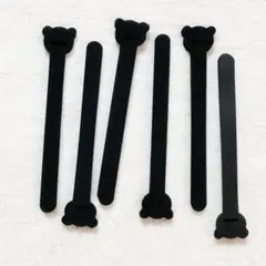 マジック テープ ケーブル 面ファスナー 配線整理 コード 15cm 60本