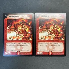 28589 掃討兵バーニング・ヘル 掃討兵バーニングヘル 初期 2枚セット