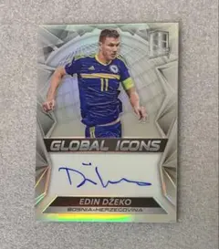 Auto Edin Dzeko Panini Spectra 2016-17