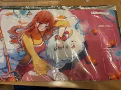ワンピースカード　公式プレイマット　ゼウス（ナミ＆ゼウス）　１枚