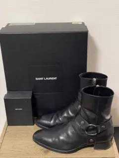 SAINT LAURENT ブラック ブーツ