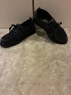 美品WACOAL SUCCESS WALK スニーカー ブラック 黒 22.5