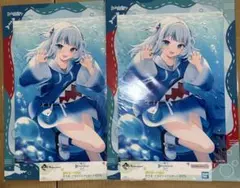 ホロライブ一番くじ がうるぐら ビジュアルボード　2枚