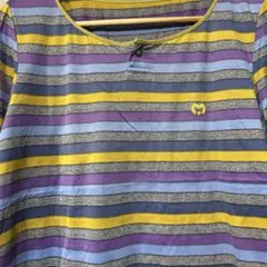 【古着】メンズ半袖tシャツ　ボーダーtシャツ