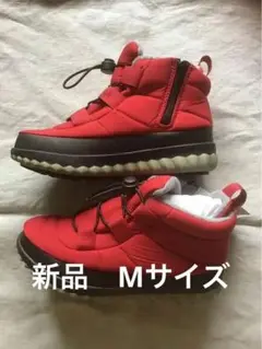 TOKYO★CAMPGOブーツ　レッド　バック付き　Mサイズ