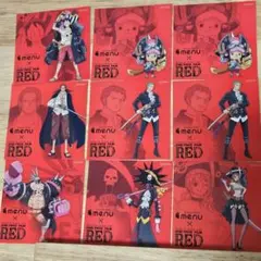 ワンピース　メニュー　ステッカー