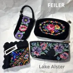 フェイラー　レイクアルスター　ハンカチ　ポーチ　4点セット