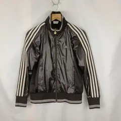 adidas　アディダス　ナイロンジャケット　OTサイズ　3本ライン　B3523