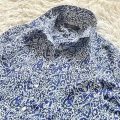 【美品】Brooks Brothers ペイズリー柄シャツ 8 L相当