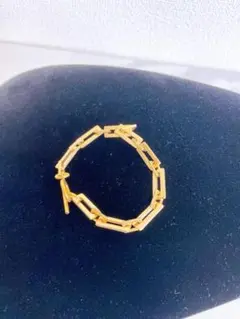 ＃メンズ　アクセサリー　ゴールド　ブレスレット　長さ20cm