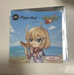 ピザハット×モンストコラボシール エル シリアルコード未使用‼️