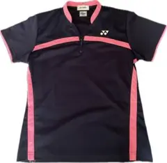 YONEX バドミントン 半袖シャツ L ネイビー/ピンク