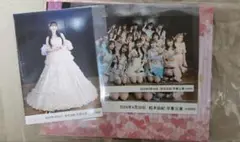 2024年4月30日 AKB48 柏木由紀卒業公演 撮って出し生写真セット台紙付