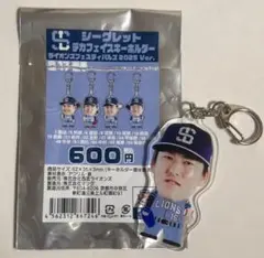 16 隅田 知一郎 シークレットデカフェイスキーホルダー 埼玉西武ライオンズ