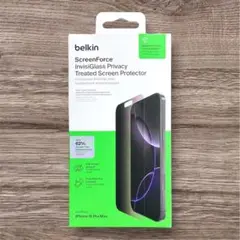 belkin iPhone 16 Pro Max用 画面保護ガラスフィルム