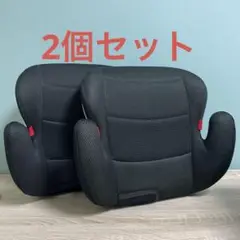 2個セット ジュニアシート ブラック