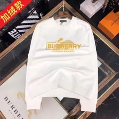 BURBERRY ブラック ロゴトレーナーx0