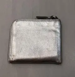 ギャルソン　Lウォレット　シルバー