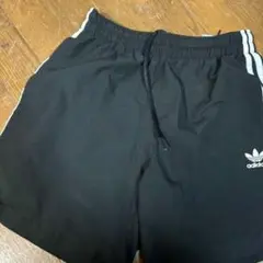 adidas ブラック 水着 Mサイズ 3本ライン