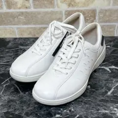 【897】✨美品✨YONEX パワークッション　ウォーキング　レザー　スニーカー