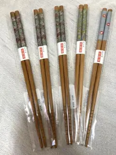 竹物語 竹製箸　5膳　日本製　新品未使用