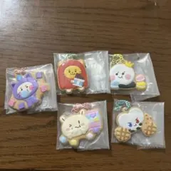 キャラクターキーホルダーセット 5個