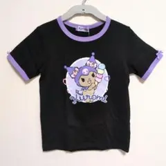 サンリオ クロミ 日焼け Tシャツ 130　プリント　刺繍