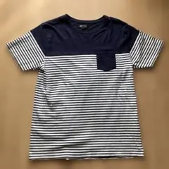 BEAMS HEART ストライプ Tシャツ Lサイズ