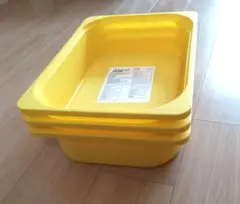 IKEA トロファスト　収納ボックス　3つ　イエロー