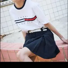 TOMMY HILFIGER ホワイト Tシャツ レギュラーフィット