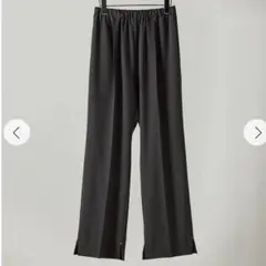 SIDE SLIT SLACKS YENN イェン