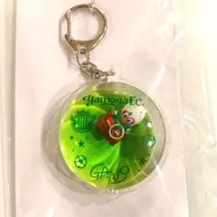 松本山雅 ハッピークジ限定 ガンズくんプカプカドームキーホルダー(緑) 非売品
