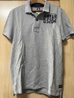 G-STAR RAW 半袖 ポロシャツ グレー　サイズM