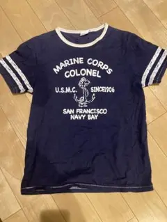 MARINE CORPS COLONEL Tシャツ Mサイズ ネイビー 半袖