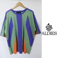 送料無料匿名発送美品★aldies★アールディーズ★半袖Tシャツ★オーバーサイズ