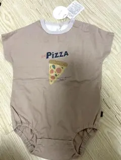 新品　テータテート　ピザ イラスト ロンパース 80cm