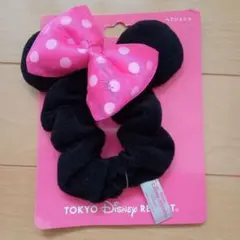 ディズニーリゾート　シュシュ　ミニーマウス
