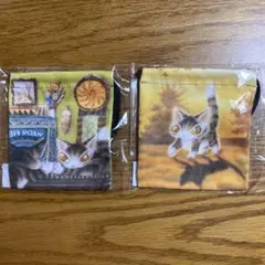 未開封　ダヤン アートミニ巾着2個セット　わちふぃーるど