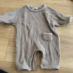 anggoo bebe ブラウンロンパース 6m