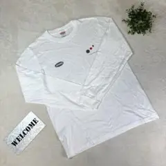 美品 【ユナイテッドアスレ】《M》 ammo 長袖Tシャツ バンドT ホワイト