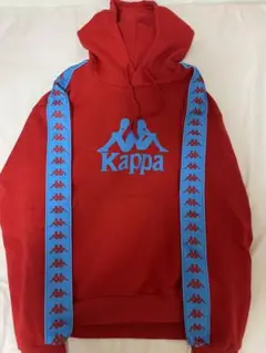 Kappa フード付きパーカー 赤
