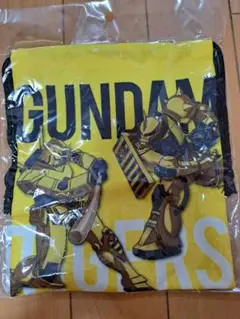 GUNDAM ×タイガース コラボ巾着（ガンダム・ザク）